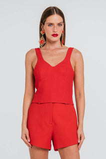 Top Cami - Rouge