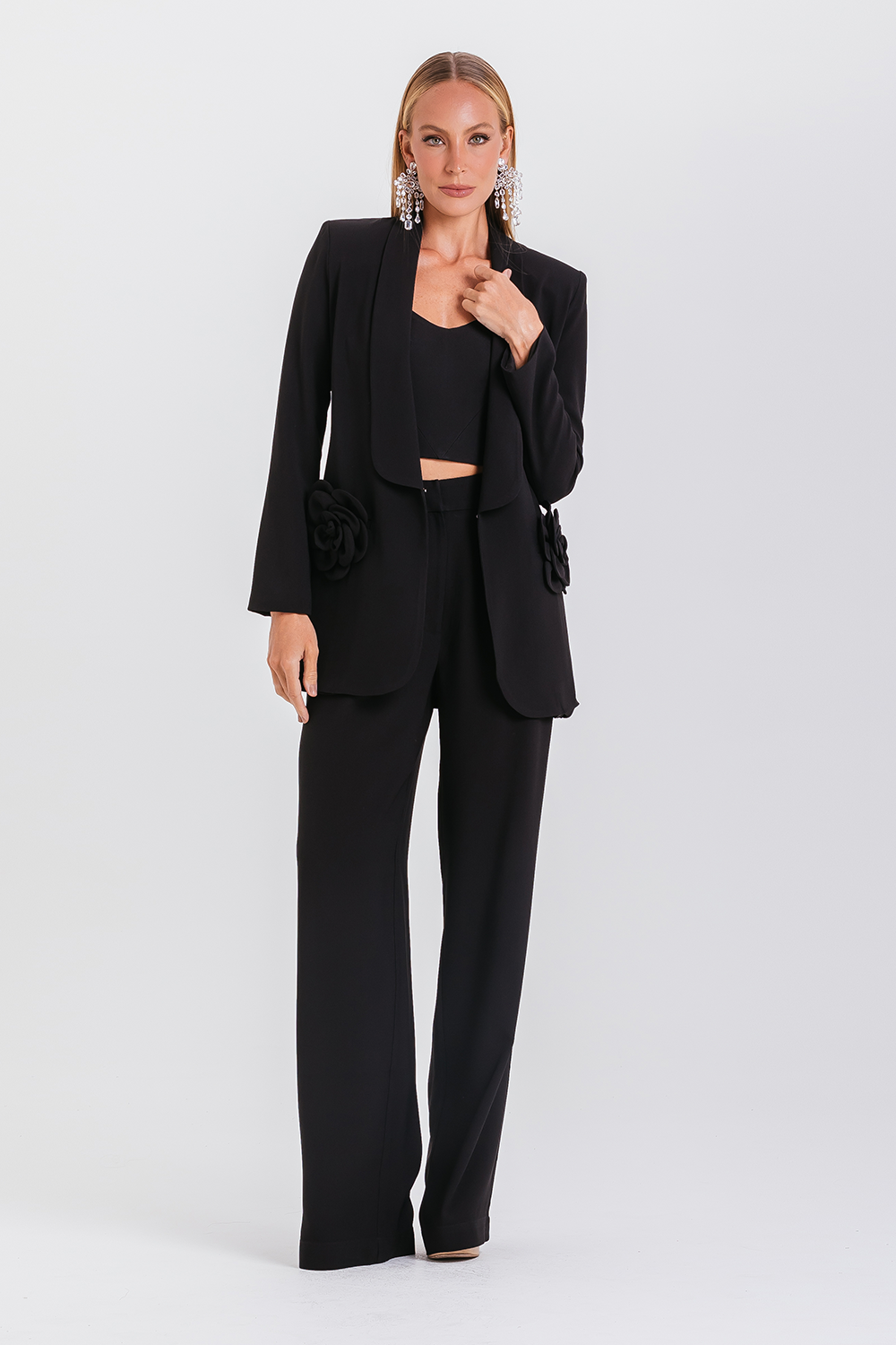 Blazer Sandy - Preto