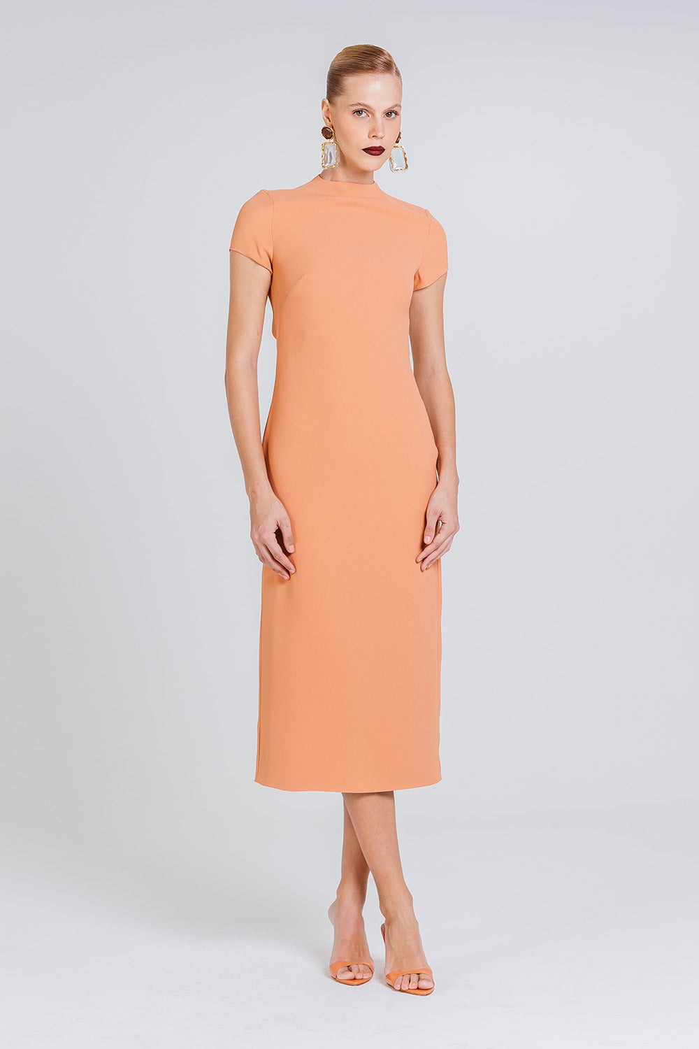 Vestido Leandra - Terracota