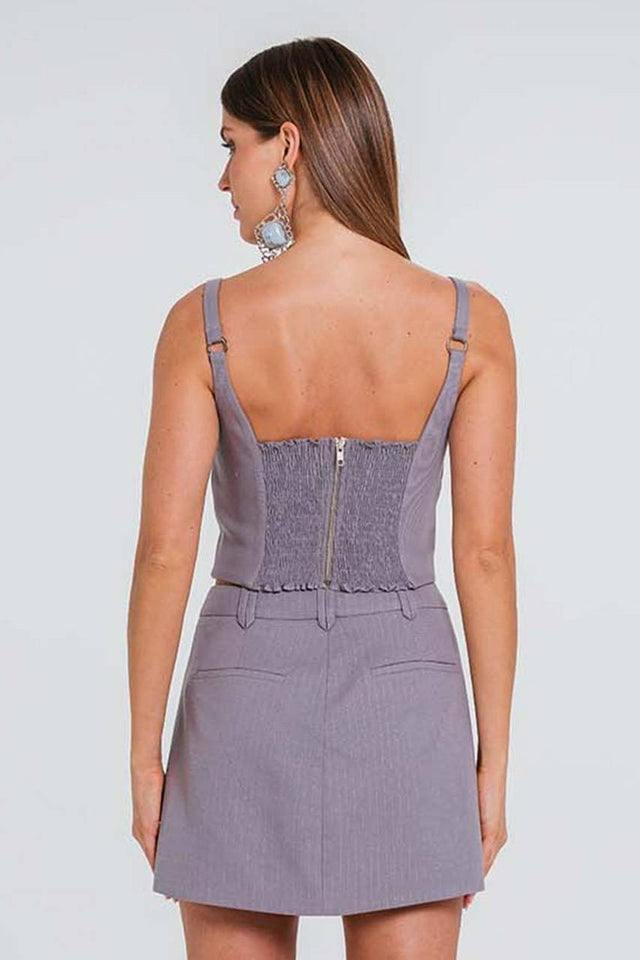 Short Saia Paloma - Mescla