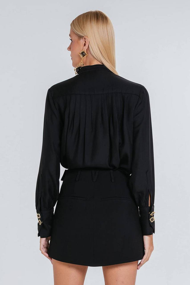 Short Saia Cleo - Preto