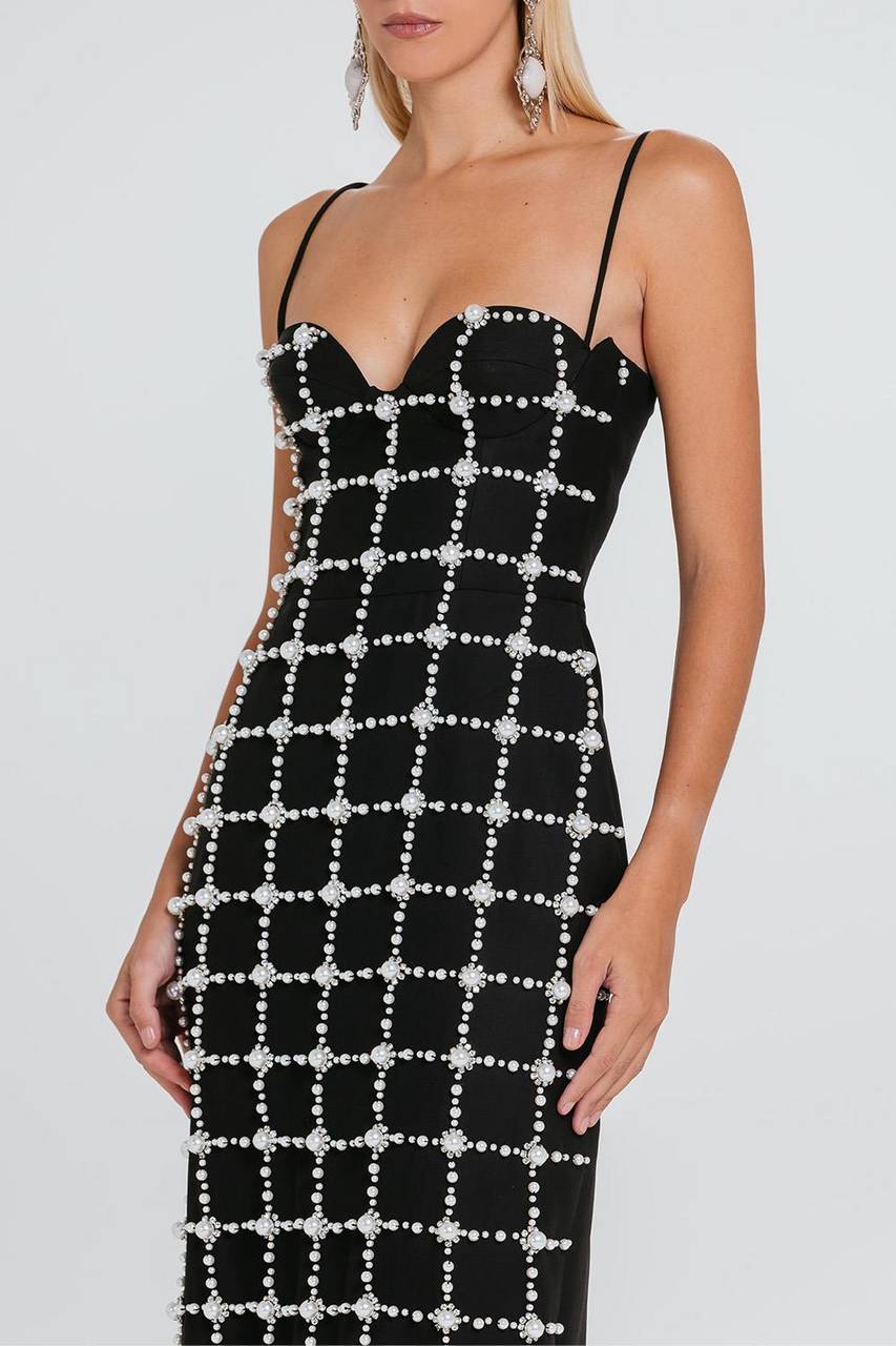Vestido Garbo - Preto