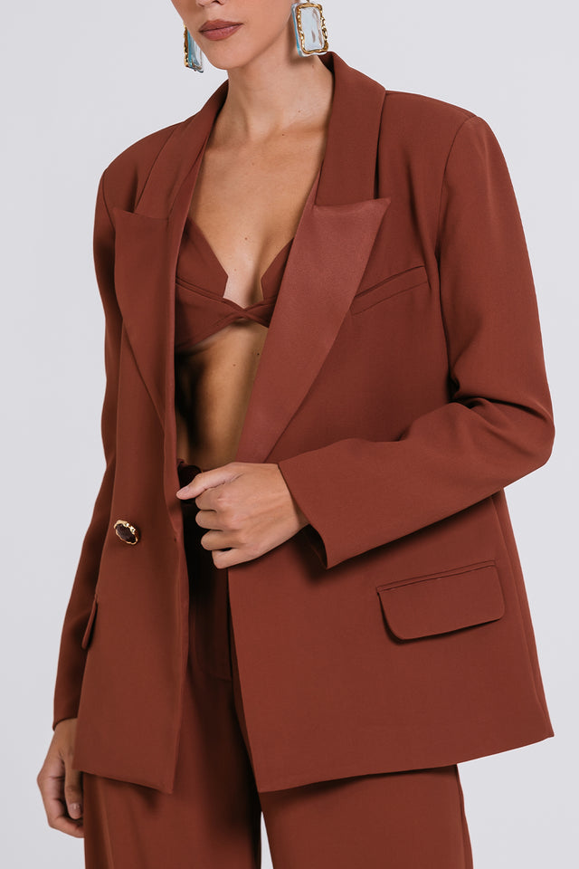 Blazer Ninita - Chocolate