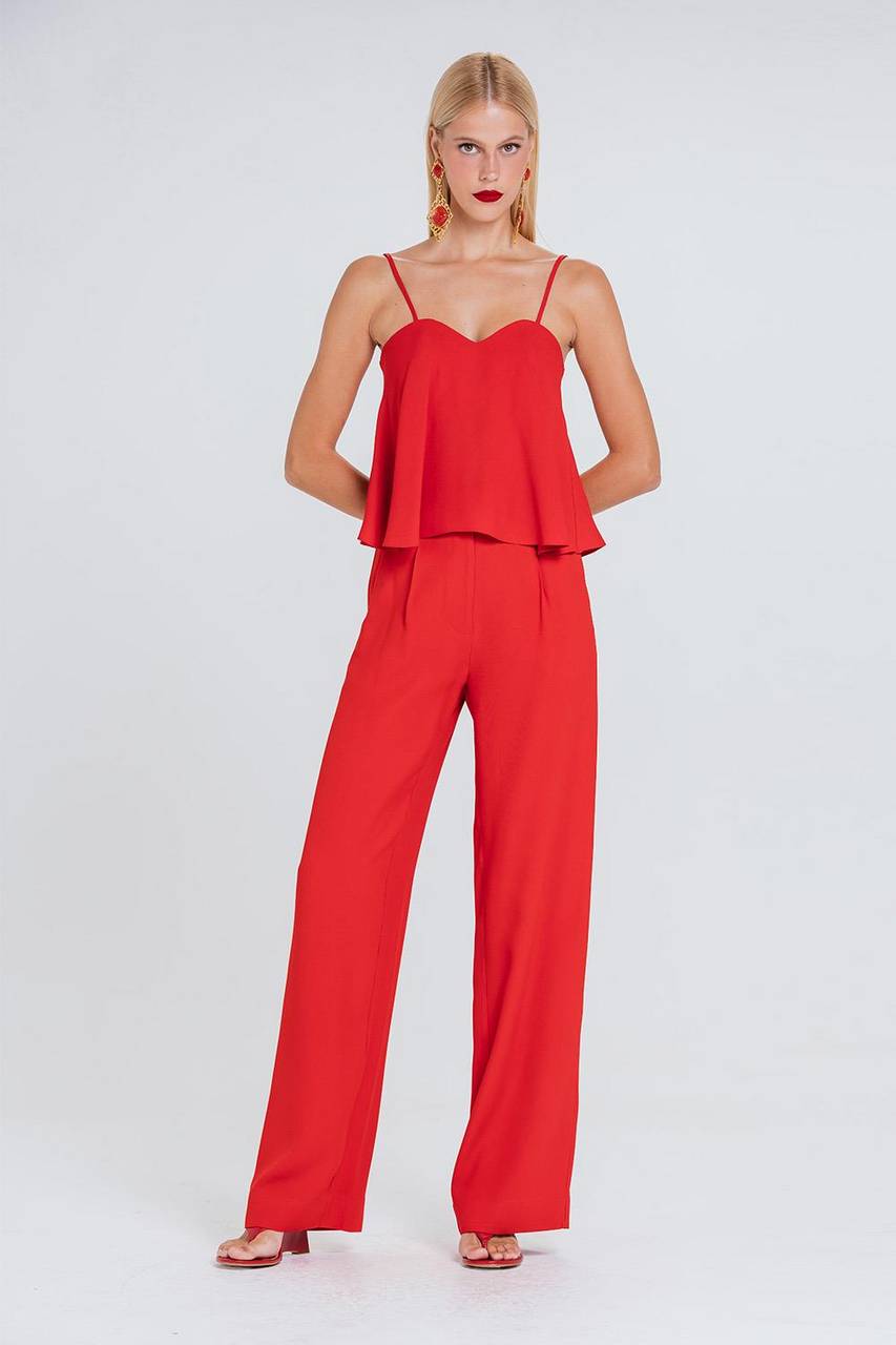 Top Estela - Rouge