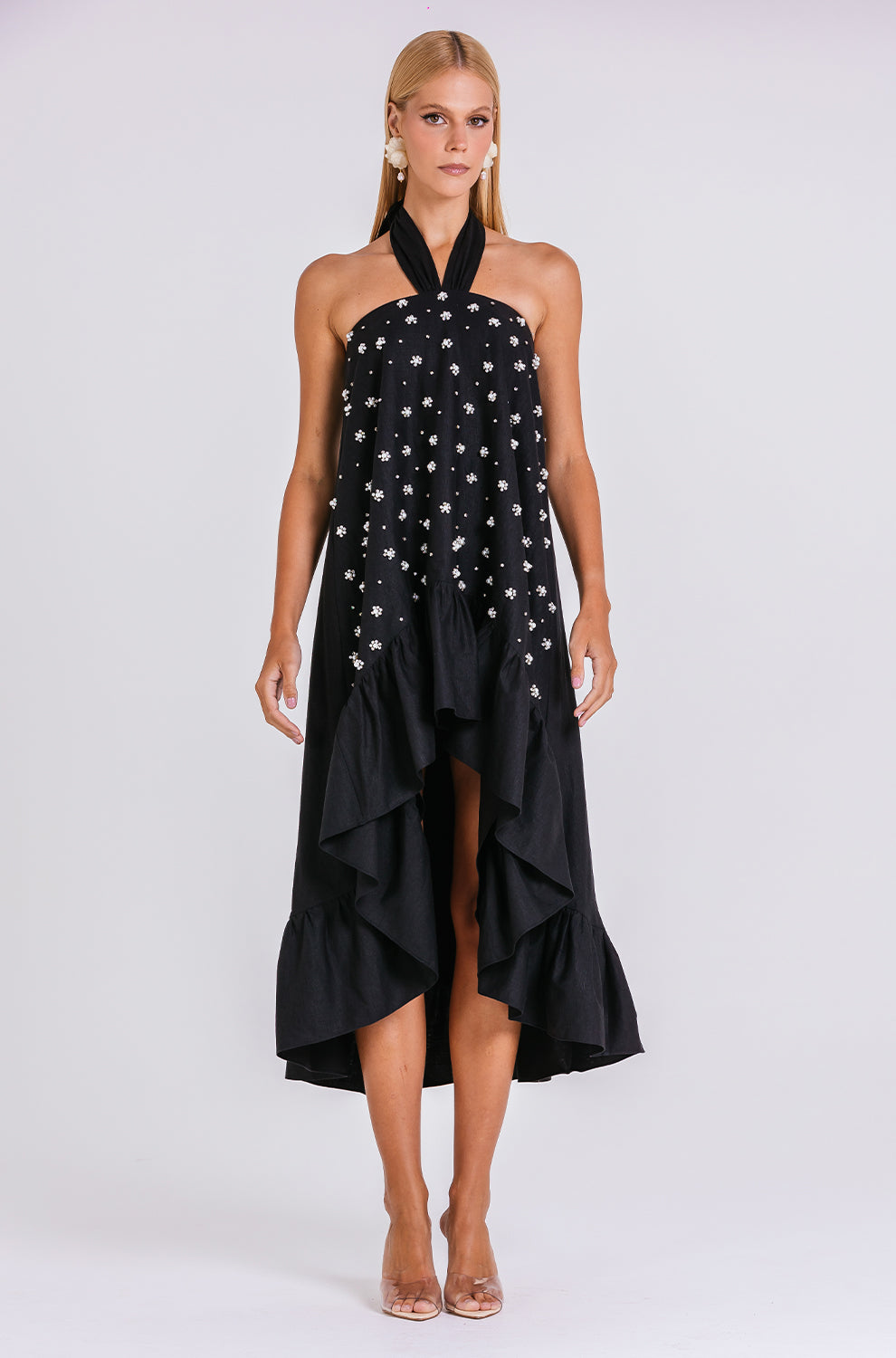 Vestido Solares - Preto