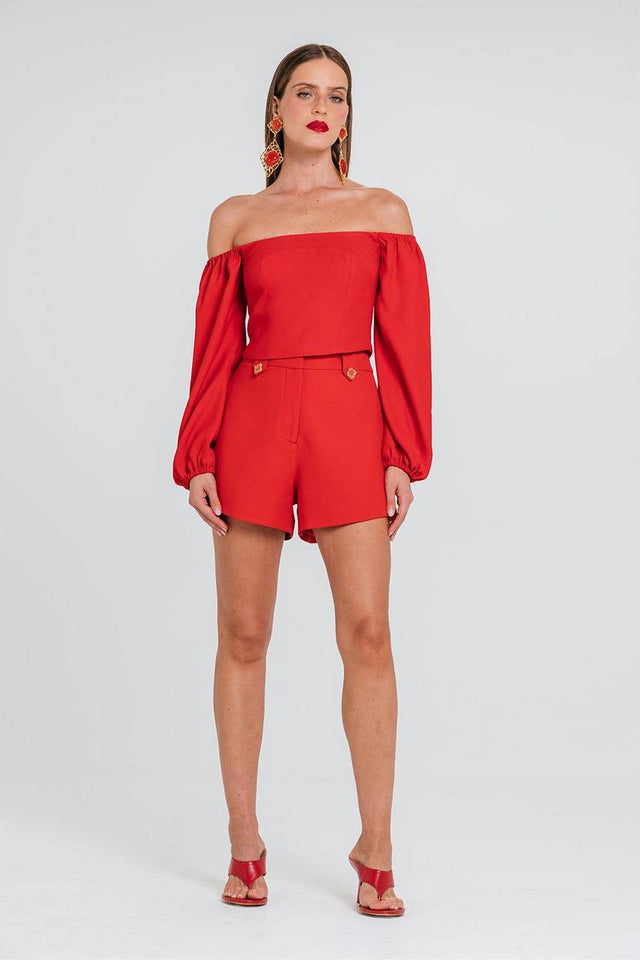 Short Pietra - Rouge