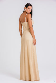 Vestido Harper - Areia