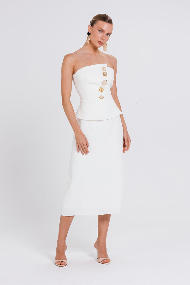 Vestido Ane - Vanilla