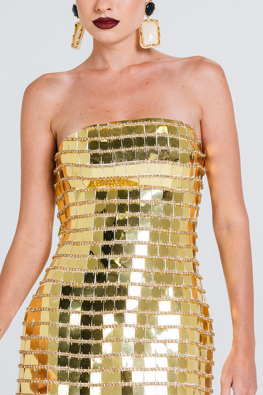 Vestido Alex - Gold