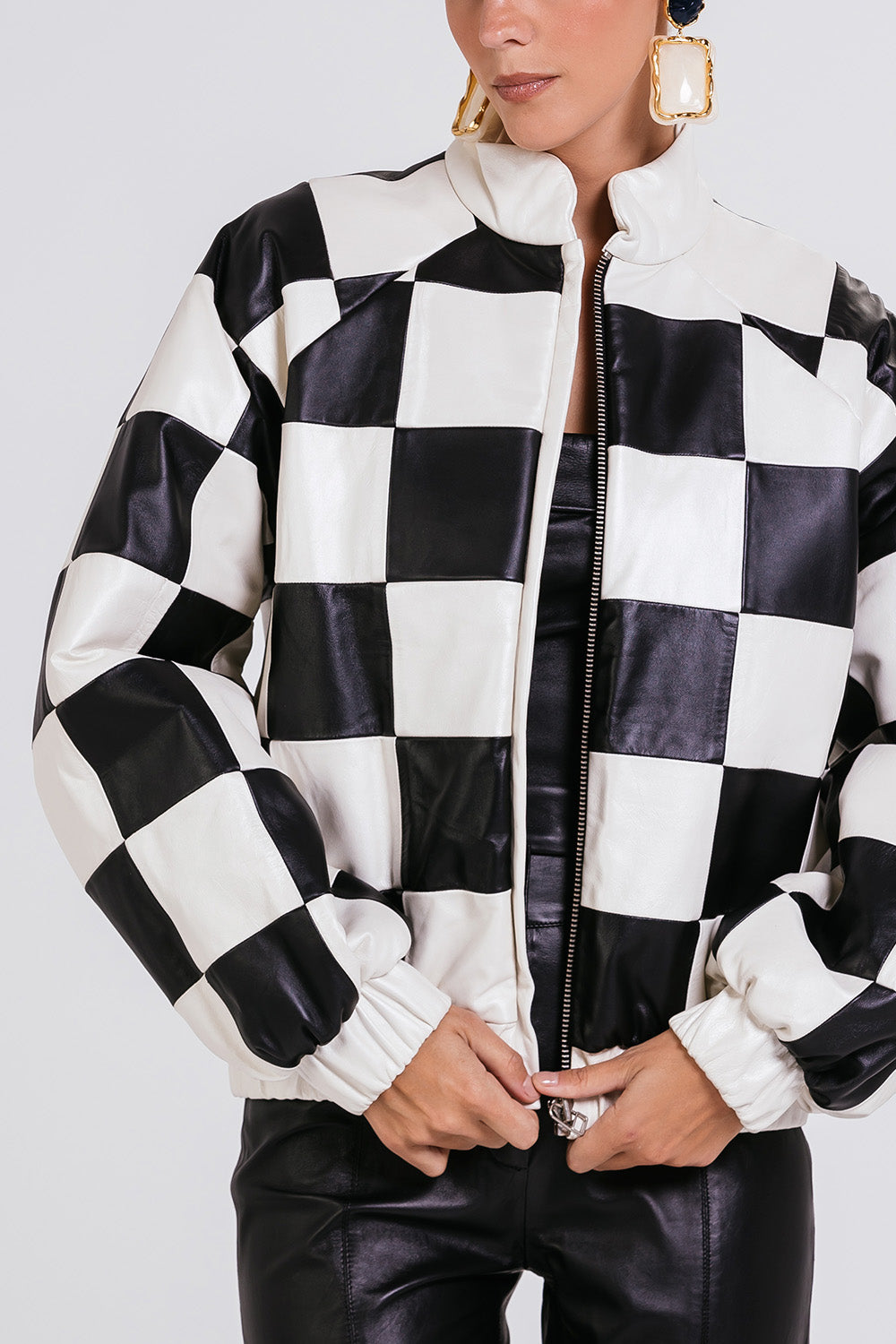 Bomber Kart - Preto/snow