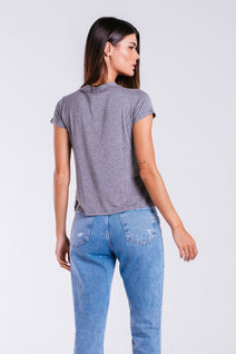 T-shirt Ana - Cinza