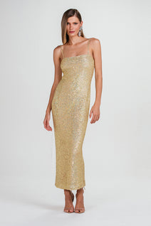 Vestido Keice - Gold
