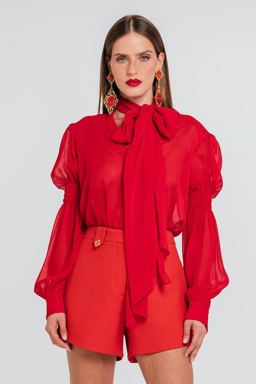 Camisa Suzana - Rouge