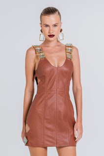 Vestido Olivas - Chocolate