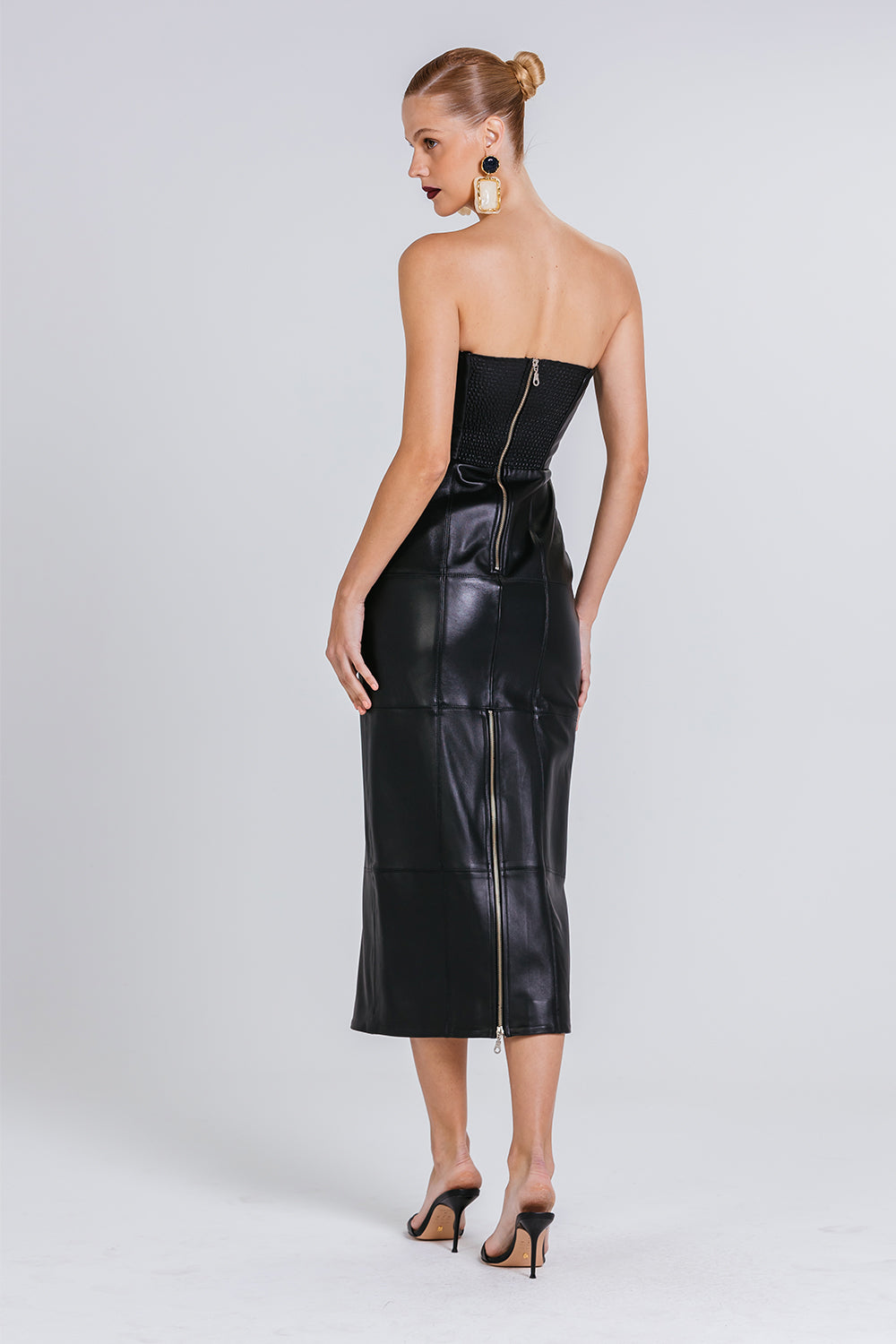 Vestido Flora - Preto