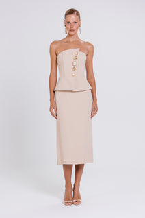 Vestido Ane - Latte
