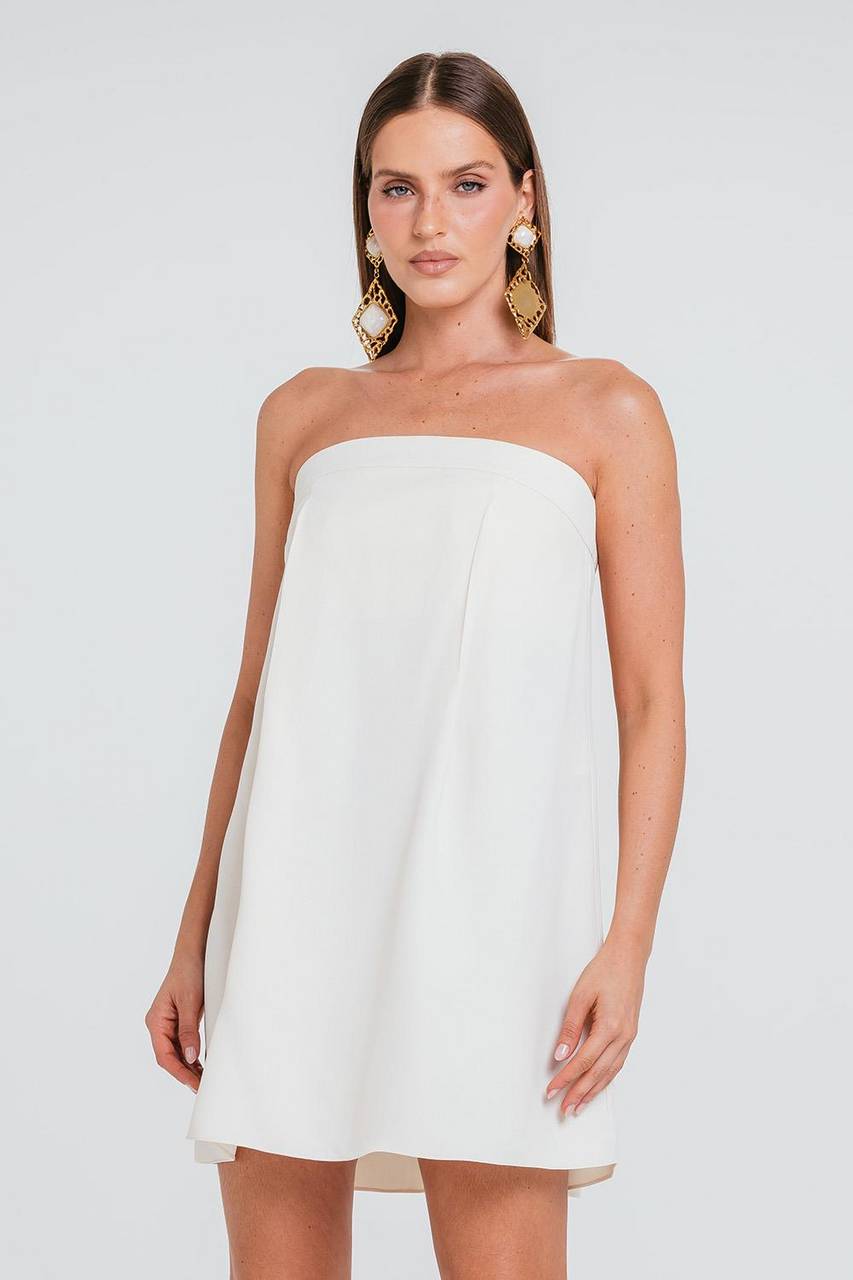 Vestido Nala - Marfim