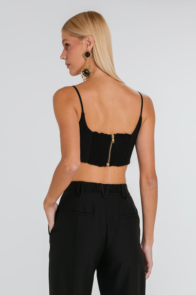 Top Lupita - Preto