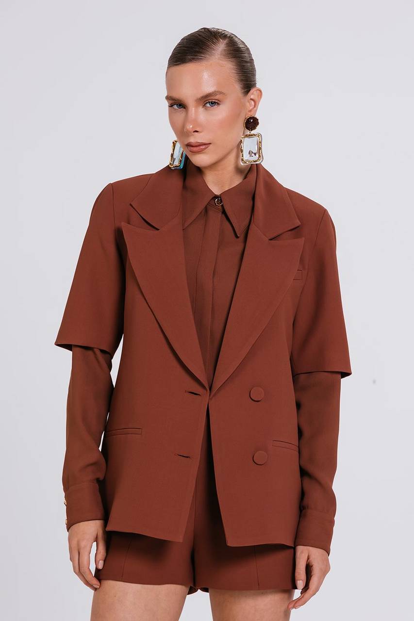 Blazer Junia - Chocolate