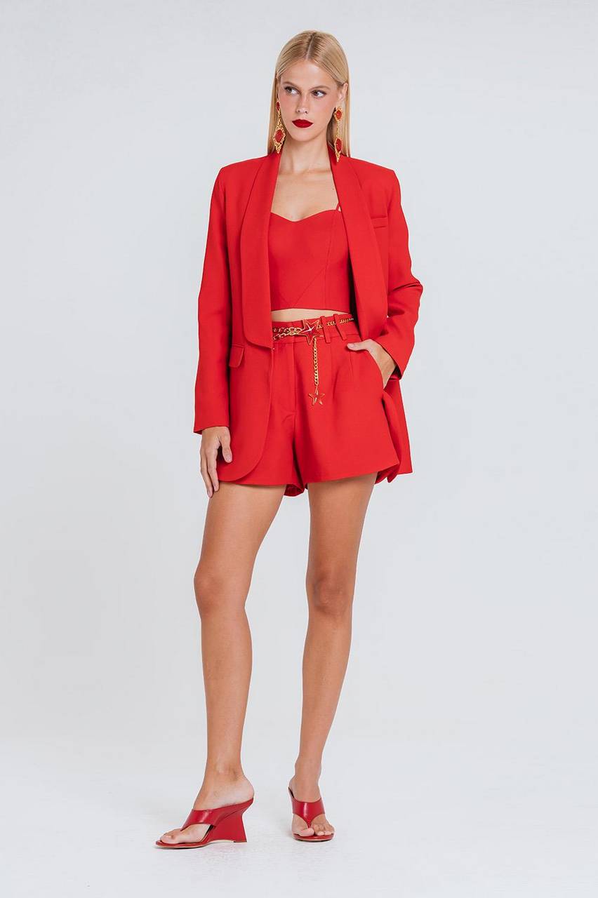 Blazer Charlote - Rouge