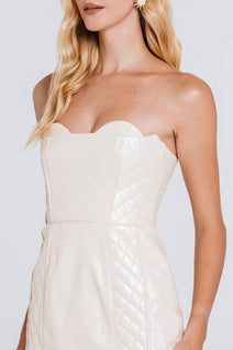 Vestido Lara - Areia