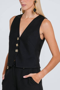 Colete Martina - Preto