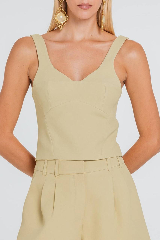 Top Cami - Sepia