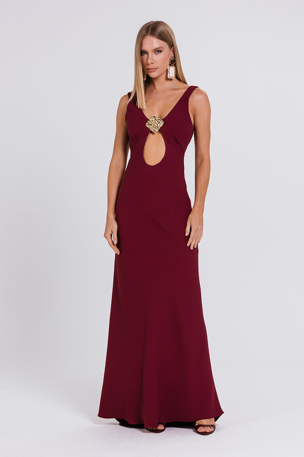 Vestido Sonar - Cabernet