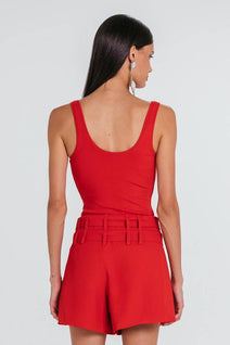 Short Saia Cali - Rouge