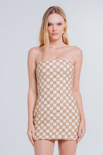 Vestido Ursula - Areia