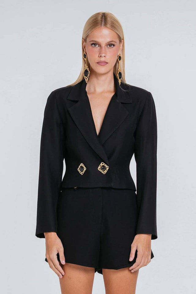 Blazer Campion - Preto