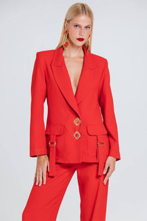 Blazer Mary - Rouge