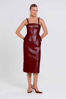 Vestido Rany - Cabernet