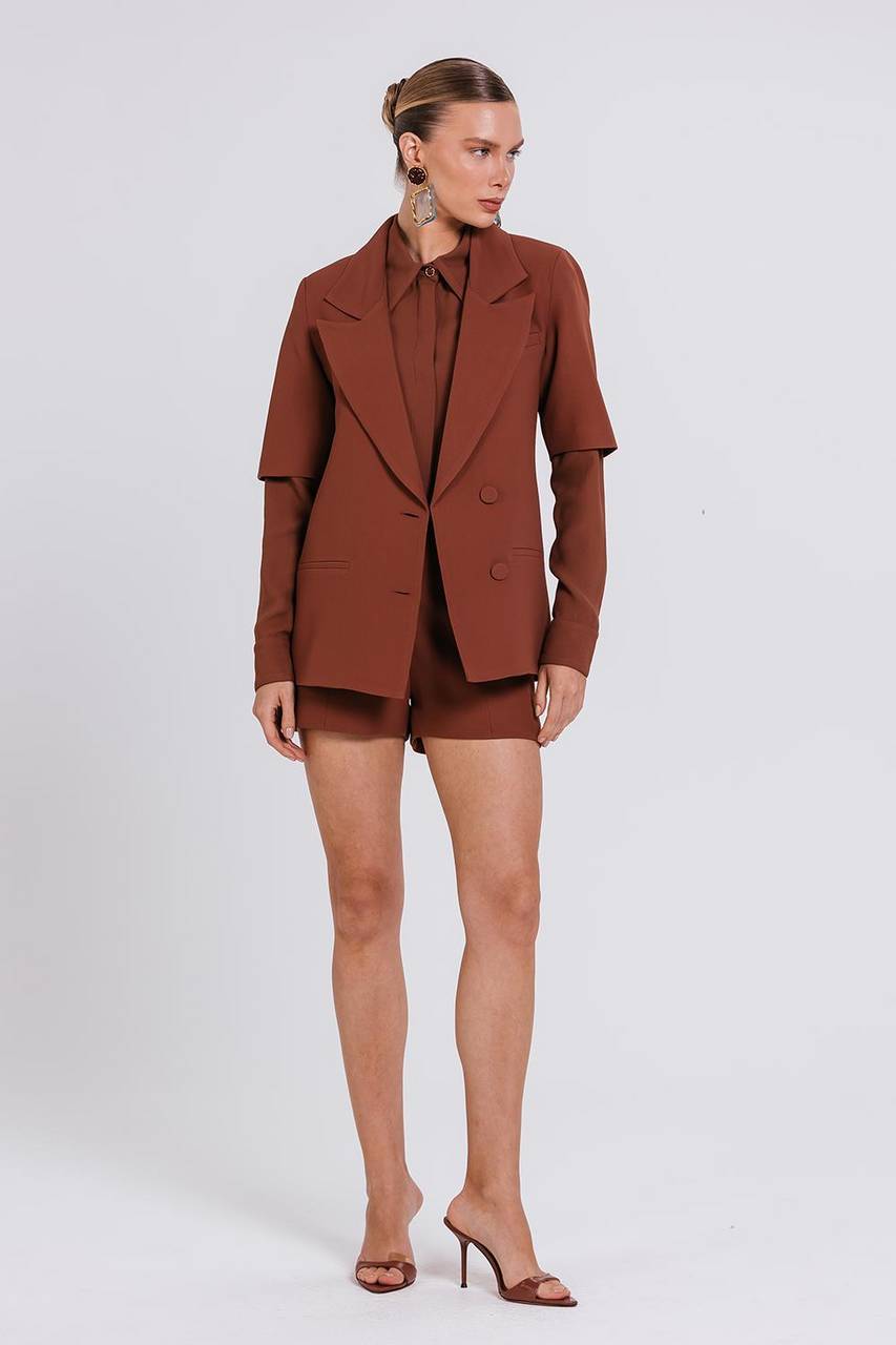Blazer Junia - Chocolate