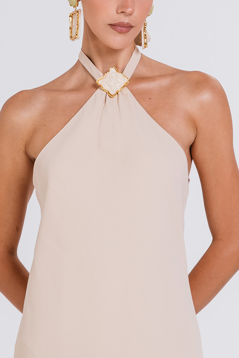 Vestido Luck - Latte