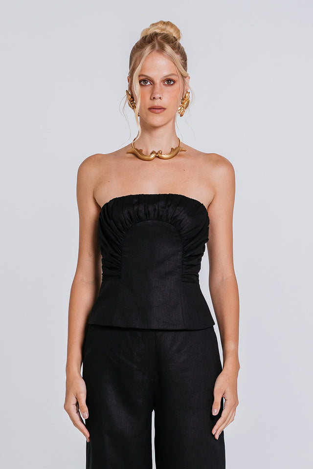 Top Serafina - Preto