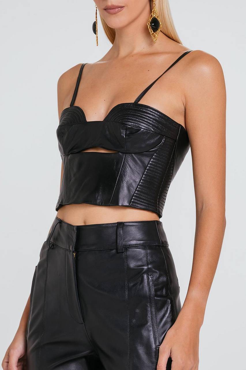 Top Leonora - Preto