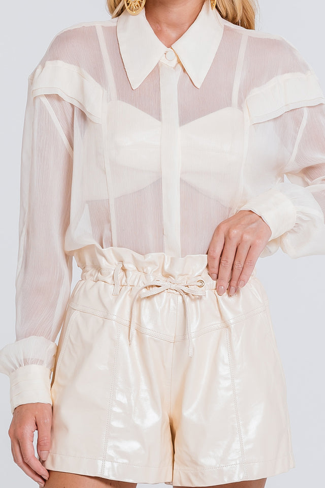 Camisa Paola - Areia
