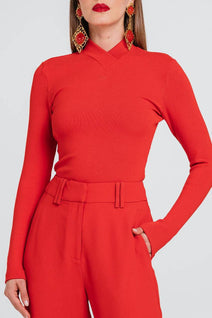 Blusa Samy - Rouge