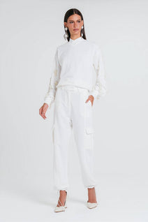 Moletom Nikita - Off White