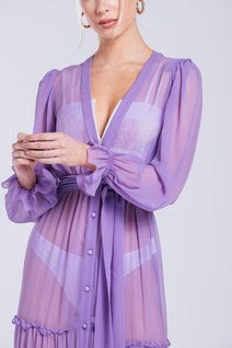 Vestido Jade - Lilás