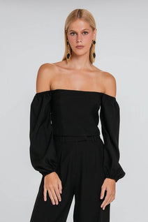 Top Mima - Preto