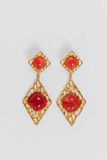 Brinco Action Gold - Rouge