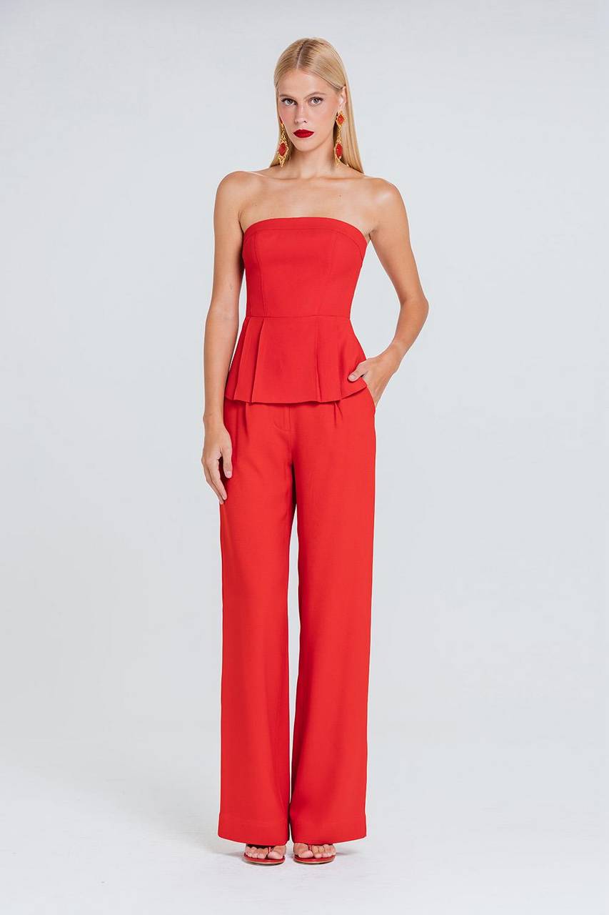 Top Clarice - Rouge