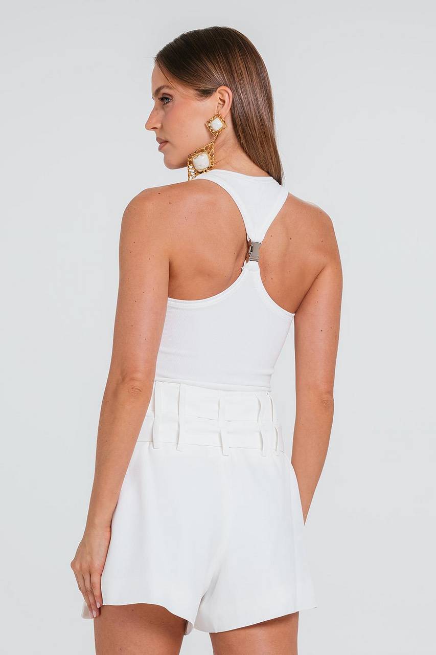 Short Saia Cali - Off White