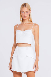 Short Saia Arabela - Off White