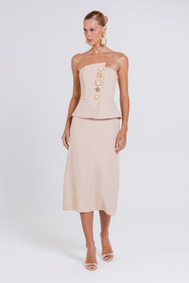 Vestido Ane - Latte