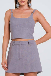 Short Saia Paloma - Mescla