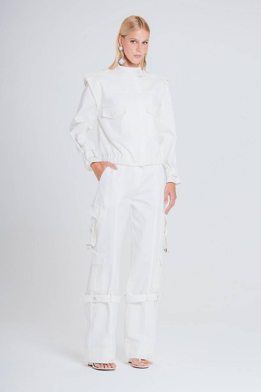 Jaqueta Teca - Off White