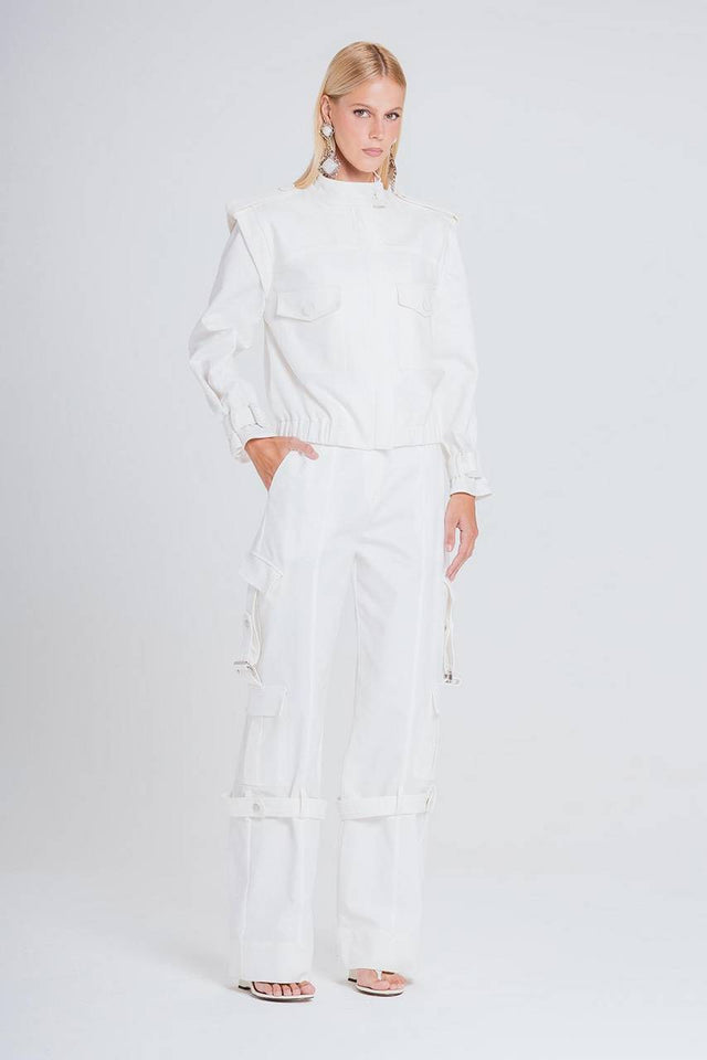 Jaqueta Teca - Off White